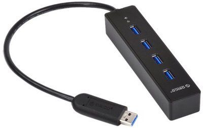 ORICO 奧睿科 W8PH4便攜式USB 3.0 HUB 為蘋果用戶量身打造的高速擴展解決方案