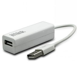 埃森客 ithink USB 2.0 4口集線器hub 白色 小巧實用，互聯無限
